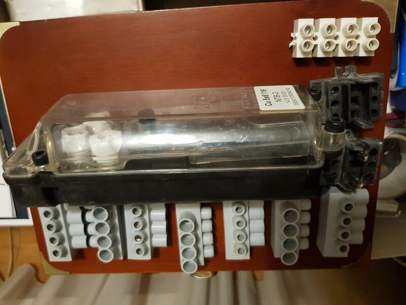 Cutie panou sigurante conexiuni ip65 pe tecuiala sau stalp